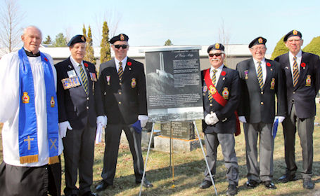 ​Legion holds Vimy Ridge Day ceremony at Kincardine Cemetery