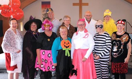 Halloween hijinks and cheque presentations