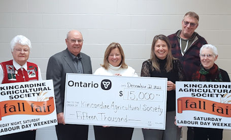 Kincardine Agricultural Society uses $15,000 grant to plant seeds for future