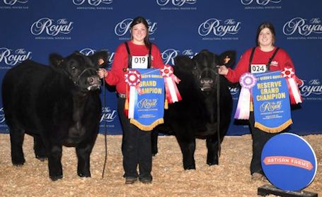 McConnell sisters make history at Royal Winter Fair; and recognition for other local youth