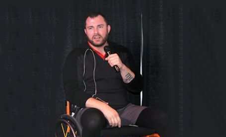 Life has its plan, we decide obstacles and opportunities, says Jody Mitic at Wounded Warriors Gala
