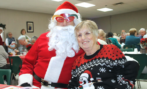 ​About 120 people turn out for 45th annual Tiverton Lions Seniors’ Christmas Dinner