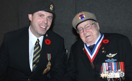 Veteran of War in Afghanistan speaks to KDSS students at Remembrance Day service