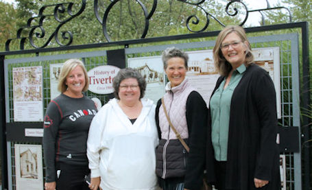 ​Tiverton historical photo-board display refurbished