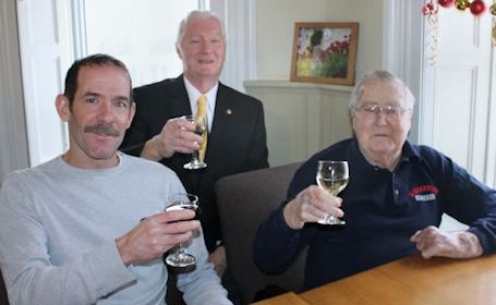Good crowd toasts 2016 at Legion New Year's Levee