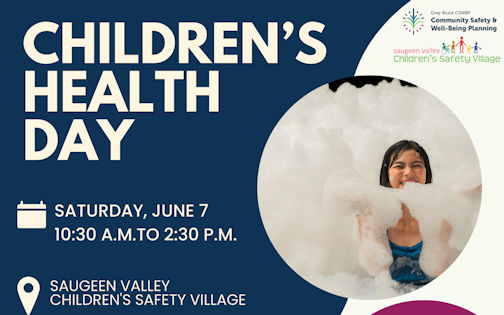 Celebrating Children’s Health Day at safety village near Hanover