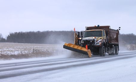 Snow squalls hit Kincardine area on the weekend