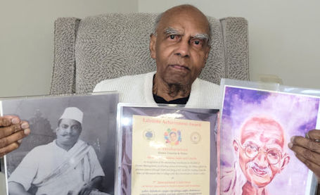 ​Local man receives lifetime achievement award as nuclear engineer, writer, in India and Canada