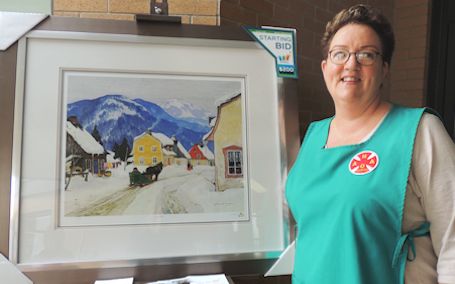 "Laurentian Village" is next print in Kincardine hospital auxiliary fund-raiser