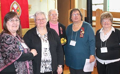 Bruce Presbyterial UCW learns about ending poverty with "Hope"