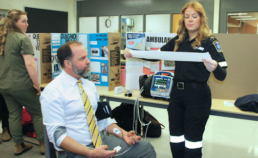 ​KDSS co-op students showcase their placements at job fair