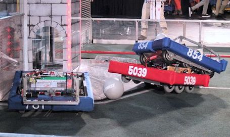 Kinetic Knights robotics Team 781 makes it to quarter-finals at Greater Toronto Central regional