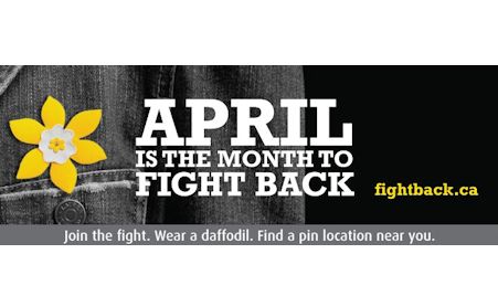 April is Daffodil Month - join the fight against cancer